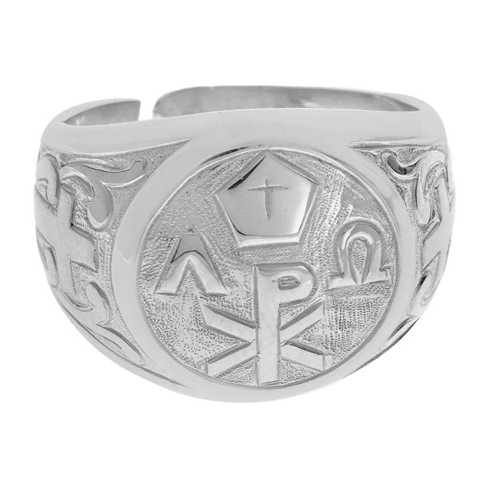 Anello da vescovo in argento 925 Myriam
