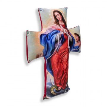 Cuscino Croce Maria che...