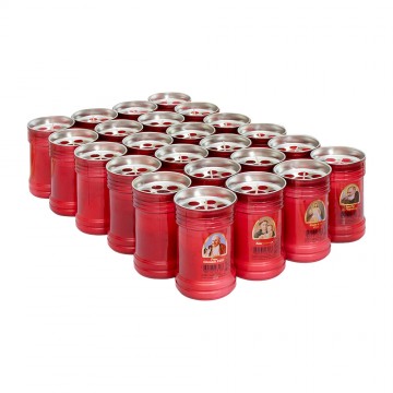 Lumino Votivo Rosso in...