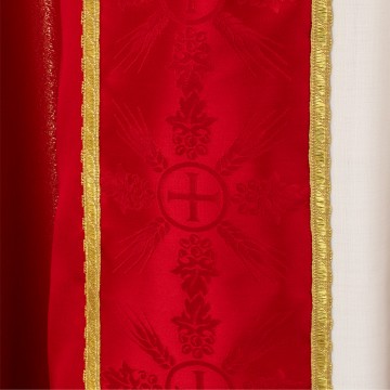 Piviale Rosso in Tessuto...