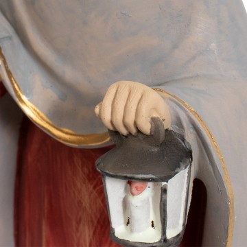 Natività in Resina Colorata...