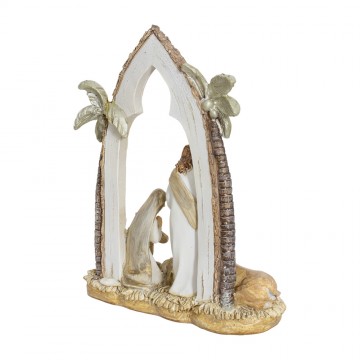 Natività con Arco e Palme...
