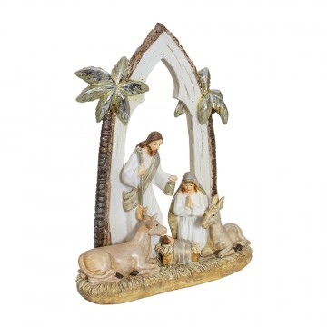 Natività con Arco e Palme...