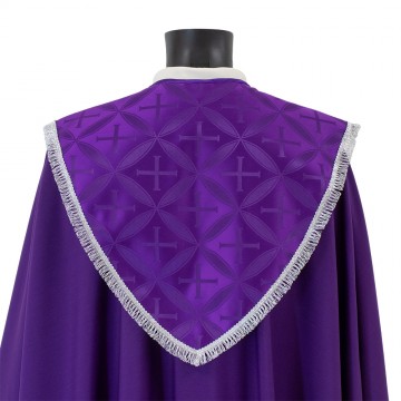 Piviale Viola in Pura Lana