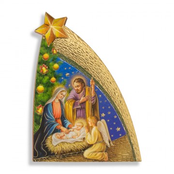 Quadretto Natività in Polimero