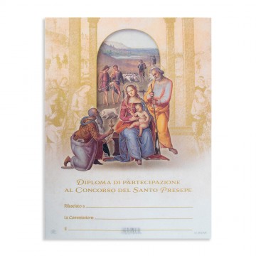 Diploma Concorso Santo Presepe