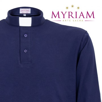 Polo Clergy Blu in Jersey...