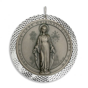 Medaglione Madonna Miracolosa