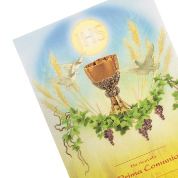 Pergamena Prima Comunione