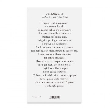 Santino Gesù Buon Pastore...