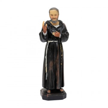 Statua San Pio in Resina 12 cm