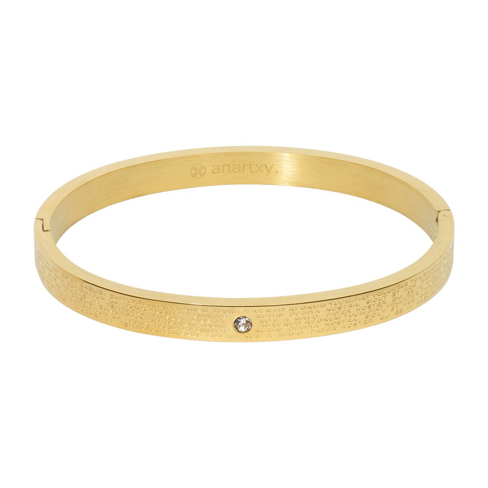 Bracciale con preghiera Padre Nostro in spagnolo Myriam