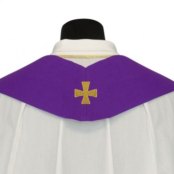 Stola Ricamo Croce Stilizzata