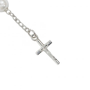 Bracciale Decina Grani Celesti