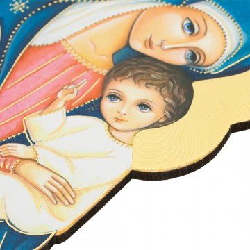 Quadretto Madonna con Bambino
