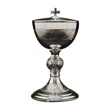 Pisside Ottone Cesellato