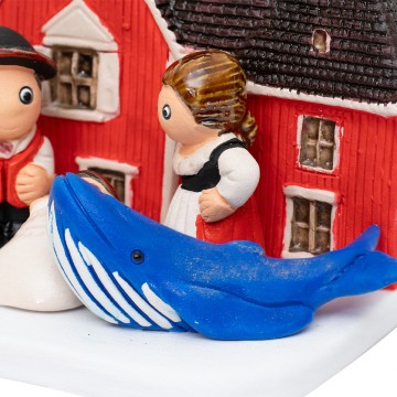 Presepe Islanda in Ceramica...