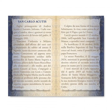 Pieghevole San Carlo Acutis