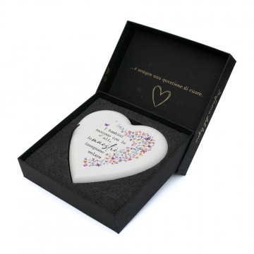 Cuore in Legno con Dedica...
