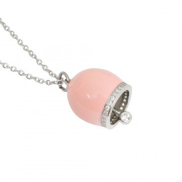 Collana con Campanella Rosa...
