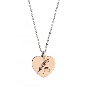 Collana Cuore con Dedica...