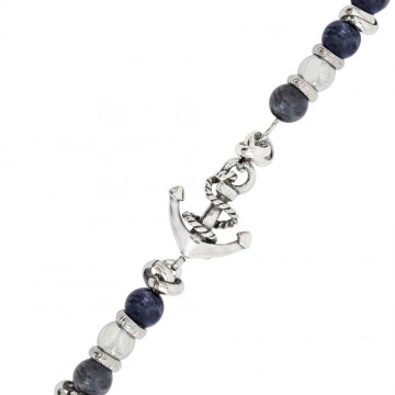 Bracciale Uomo in Acciaio e...