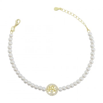 Bracciale con Perle e Charm...