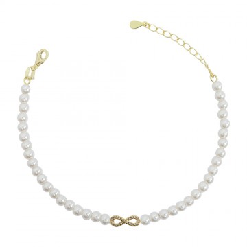 Bracciale con Perle e Charm...