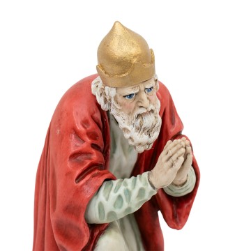 Statua Re Magio Bianco...