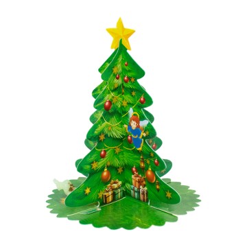 Albero di Natale  con Gesù...
