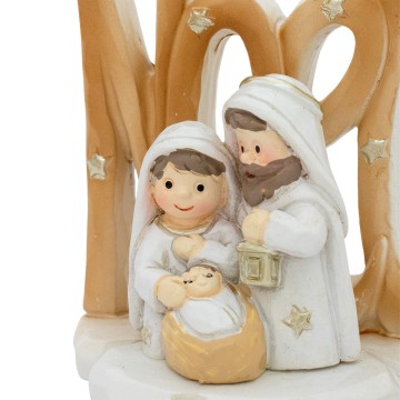 Mini Natività con Scritta NOEL