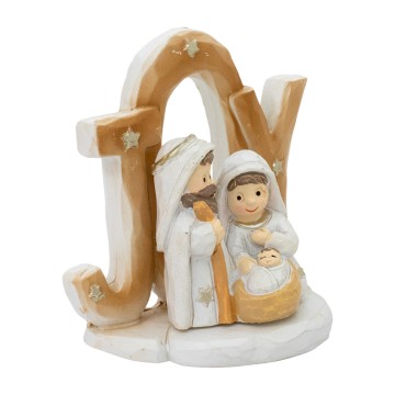 Natività con scritta Joy