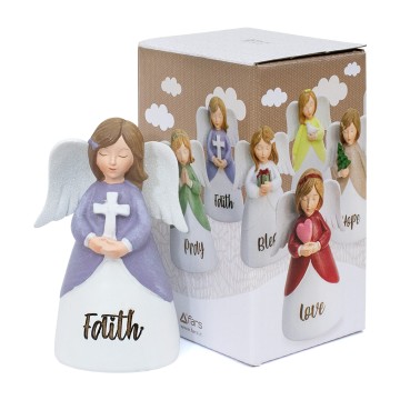 Angelo Colorato in Resina...