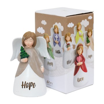 Angelo Colorato in Resina...