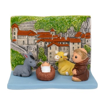 Presepe Greccio in Ceramica...