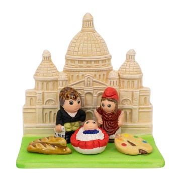 Presepe Parigi Sacro Cuore...