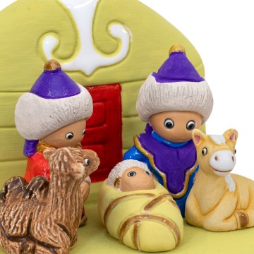 Presepe Mongolia in...