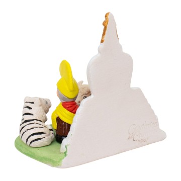 Presepe Nepal in Ceramica...