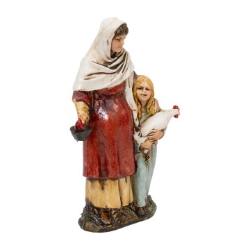 Donna Incinta con Bambina...