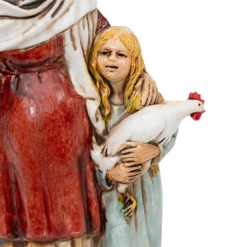 Donna Incinta con Bambina...