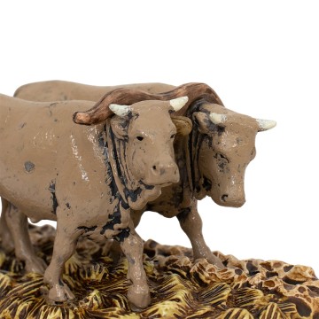 Gruppo Scena Aratro Presepe...