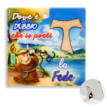 Magnete con Tau e frase...