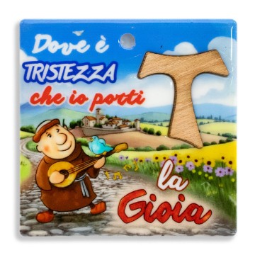 Magnete con TAU in Legno e...