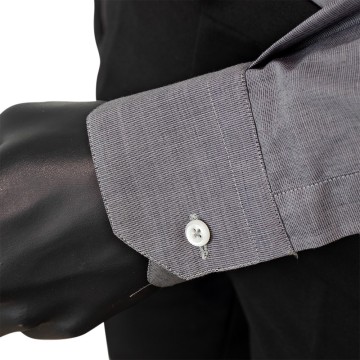 Camicia Clergy Grigio Fil a...