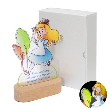 Lampada LED Alice nel Paese...