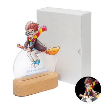 Lampada LED Herry Potter