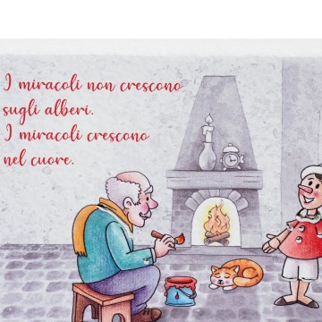 Quadretto Pinocchio in...