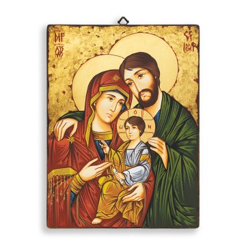 Icona Sacra Famiglia 32x44...