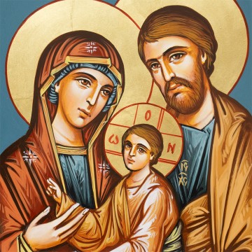 Icona Rumena Sacra Famiglia...