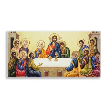Quadro Ultima Cena in Legno...